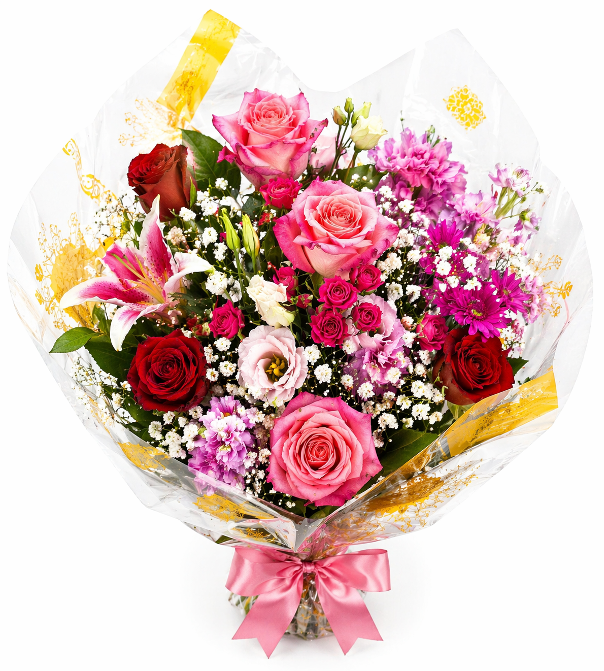 Bouquet de fleurs coloré et raffiné