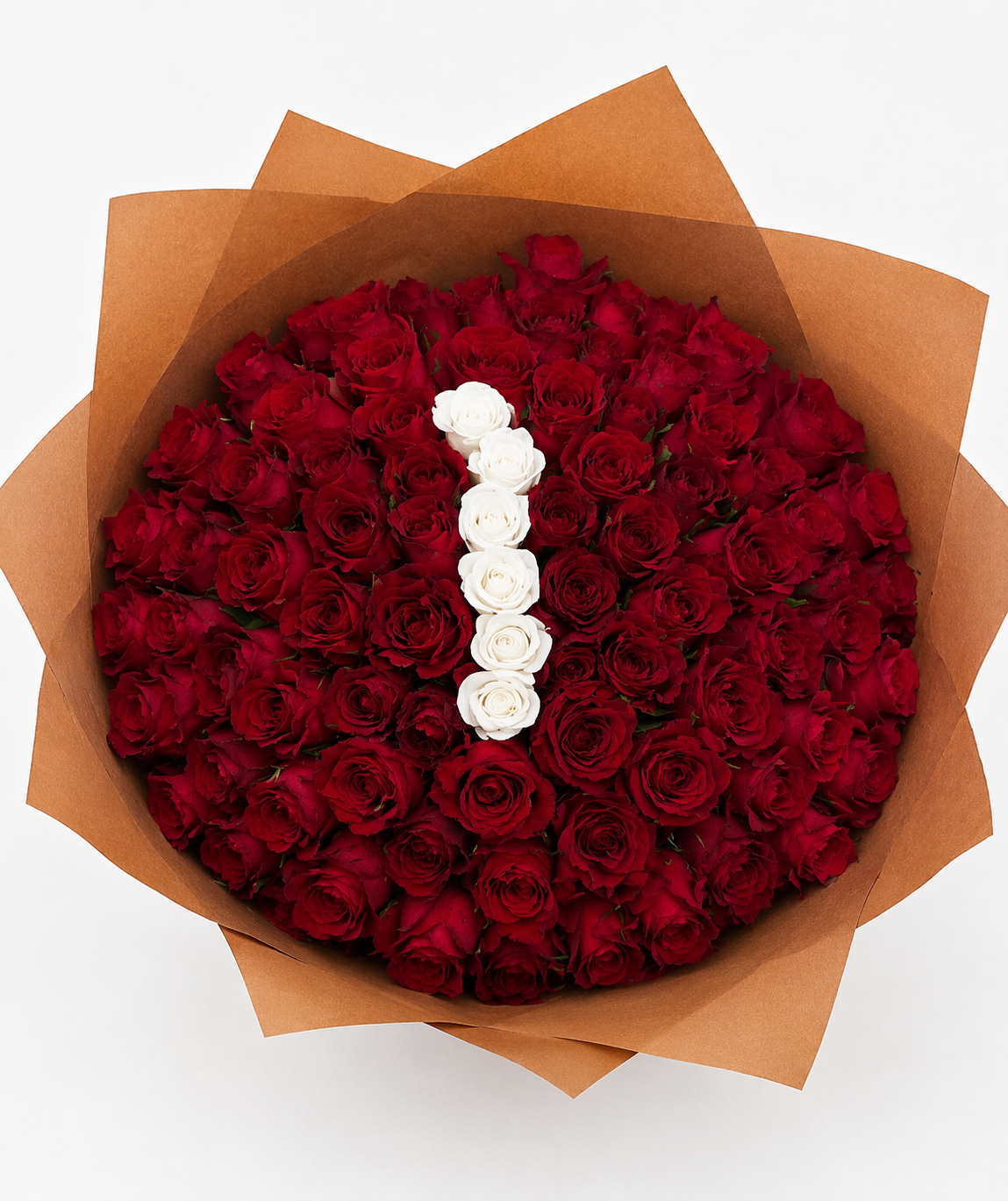 Bouquet personnalisé lettre I